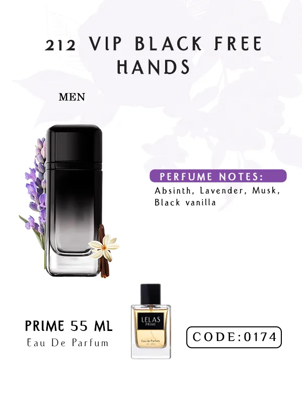 212 VIP Black Free Hands Perfume Eau de Perfume 55 ML