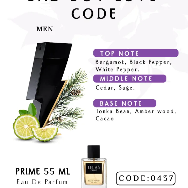 Bad Boy Love Code Perfume Eau de Perfume 55 ML