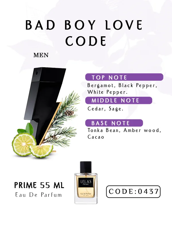 Bad Boy Love Code Perfume Eau de Perfume 55 ML
