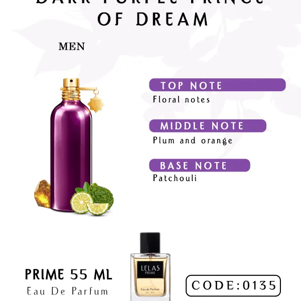 Dark Purple Prince Of Dream Eau de Perfume 55 ML