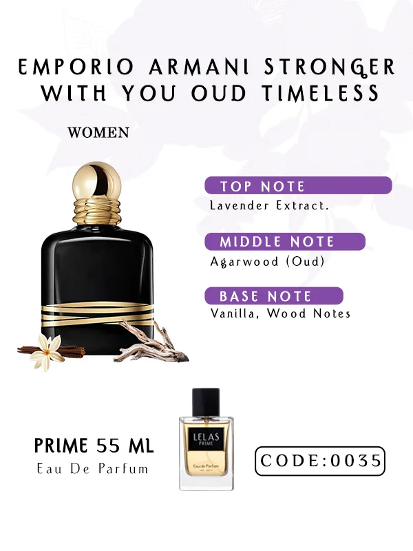 EMPORIO ARMANI STRONGER WITH YOU OUD TIMELESS Emporio Armani Stronger With You Oud Timeless Perfume Eau de Perfume 55 ML