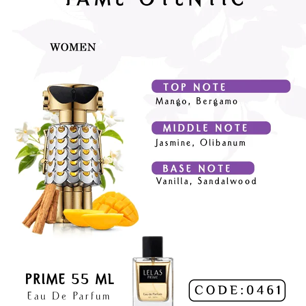 Fame Otentic Perfume Eau de Perfume 55 ML