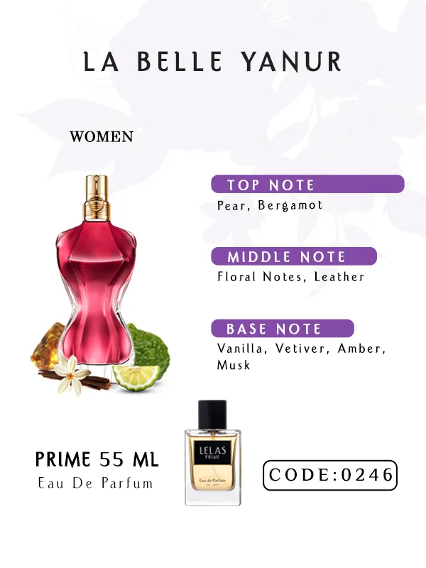 La Belle Yanur La Belle Yanur Perfume Eau de Perfume 55 ML