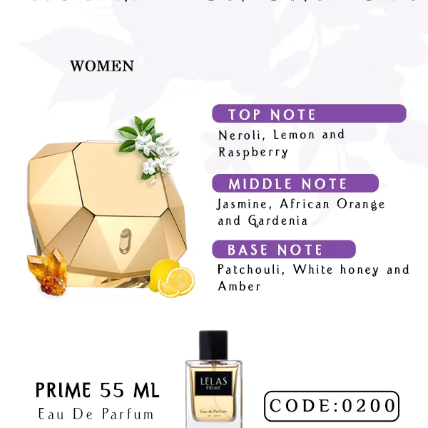Lady Million One Love Perfume Eau de Perfume 55 ML