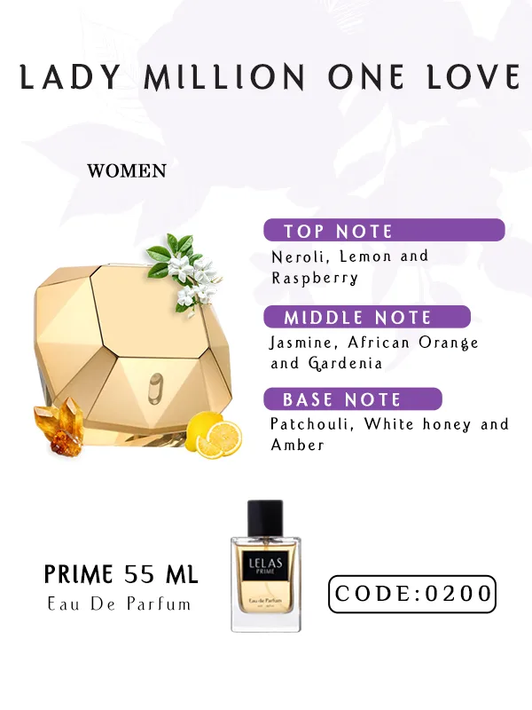 Lady Million One Love Lady Million One Love Perfume Eau de Perfume 55 ML