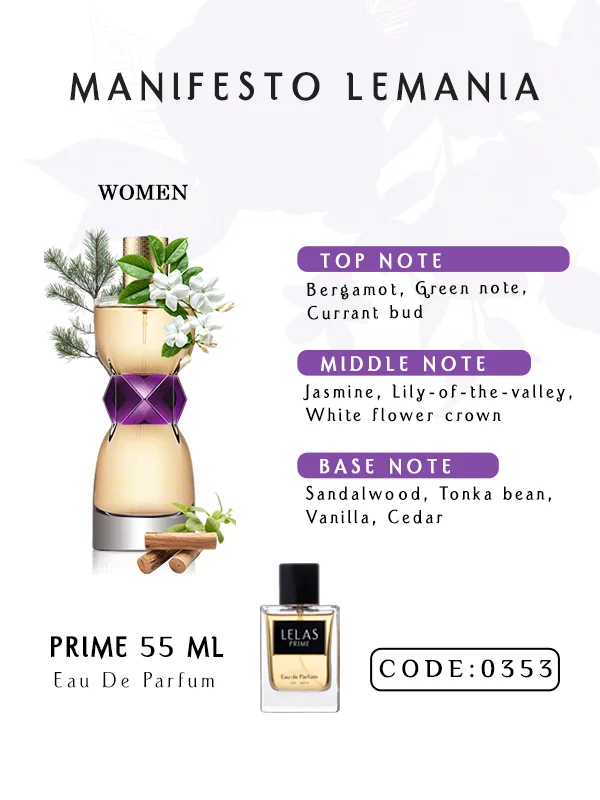 Manifesto Lemania Manifesto Lemania Perfume Eau de Perfume 55 ML
