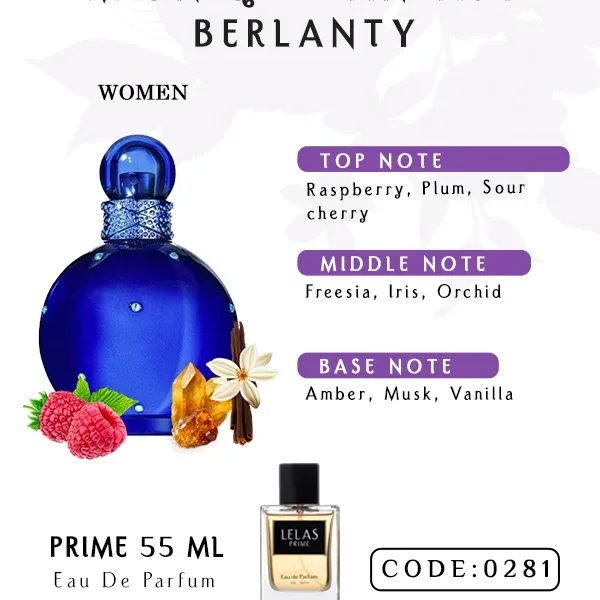 Midnight Fantasy Berlanty Perfume Eau de Perfume 55 ML