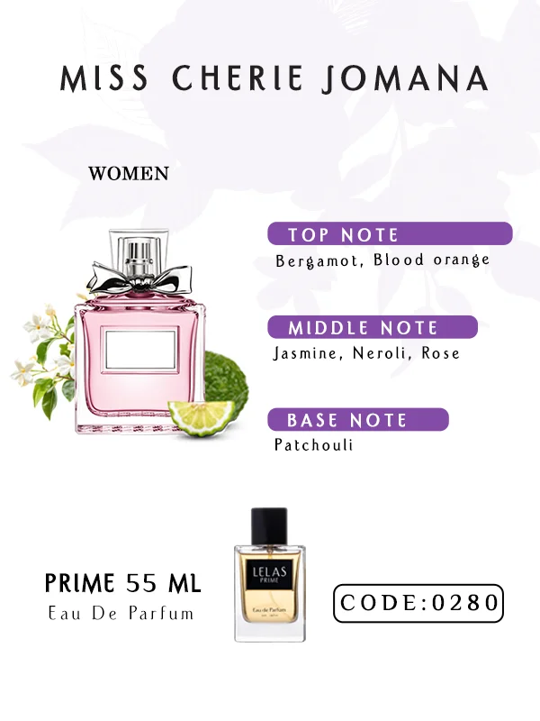 Miss Cherie Jomana Miss Cherie Jomana Eau de Perfume 55 ML