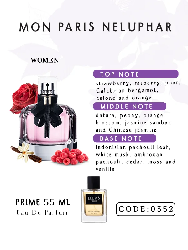 Mon Paris Neluphar Mon Paris Nervin Eau de Perfume 55 ML