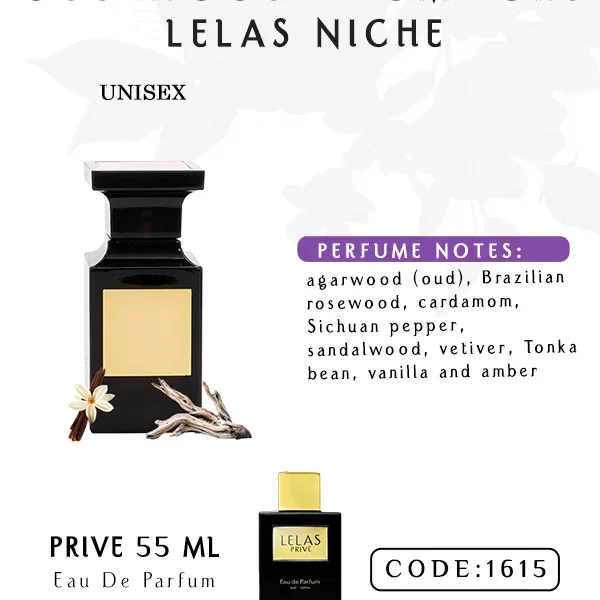 Oud Wood Tom Ford Lelas Niche Oud Perfume Eau de Perfume 55 ML