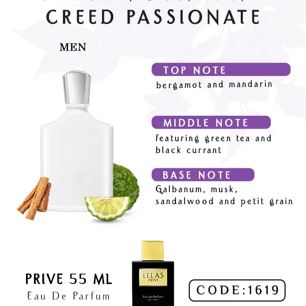 Silver Mountain Creed Passionate Perfume Eau de Perfume 55 ML