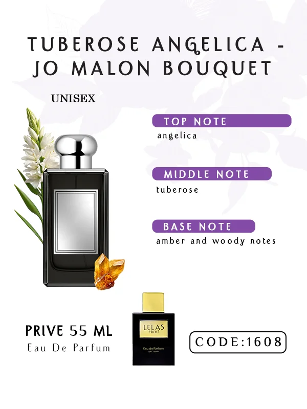 Tuberose Angelica - Jo Malon Bouquet Tuberose Angelica Jomalon Bouquet Perfume Eau de Perfume 55 ML