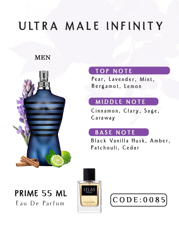Ultra Male Infinity Ultra Male Infinity Perfume Eau de Perfume 55 ML