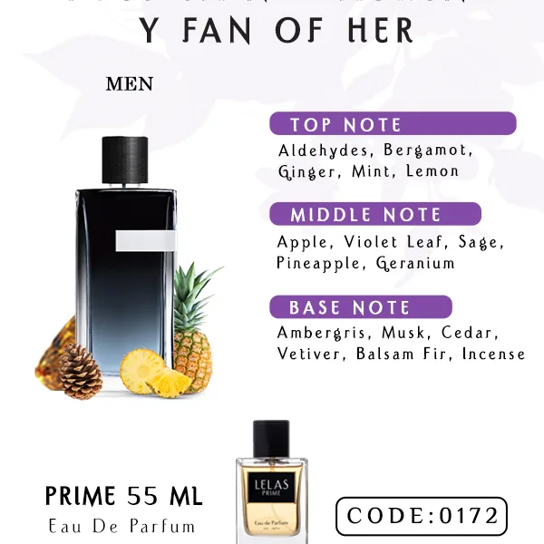 Yves Saint Laurent Fan For Her Perfume Eau de Perfume 55 ML