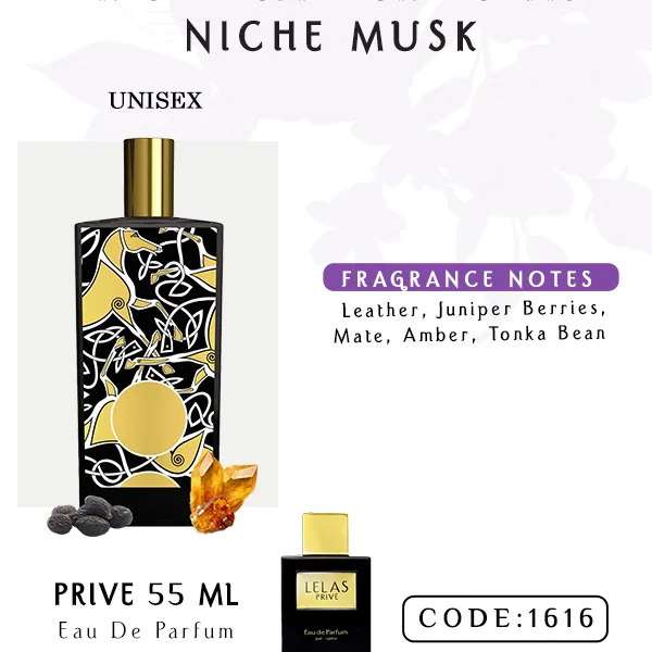 Irish Leather LELAS Niche Musk Eau de Perfume 55 ML