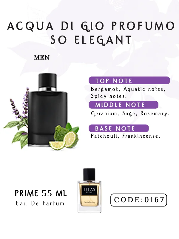 Acqua Di Gio Profumo So Elegant Perfume Eau de Perfume 55 ML