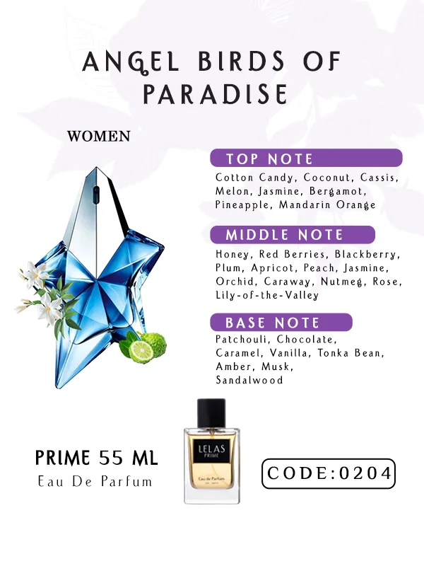 Angel Birds Of Paradise Perfume Eau de Perfume 55 ML