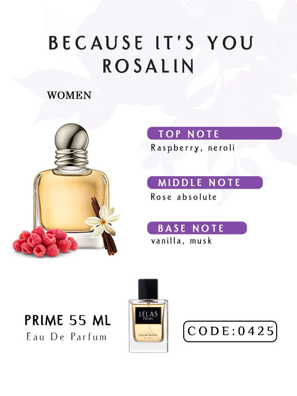 Because It’s You Rosalin Perfume Eau de Perfume 55 ML