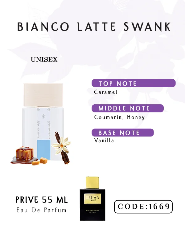 Bianco Latte Swank Eau de Perfume 55 ML