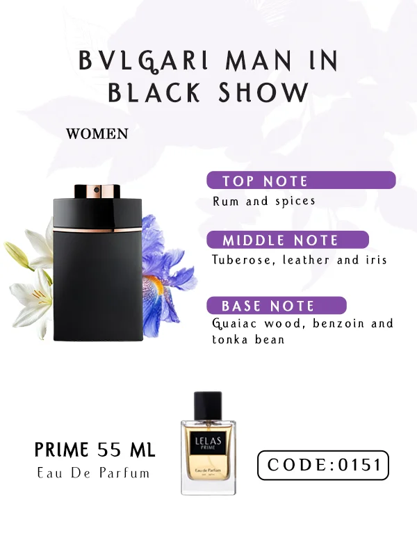 Bvlgari Man In Black Show Eau de Perfume 55 ML