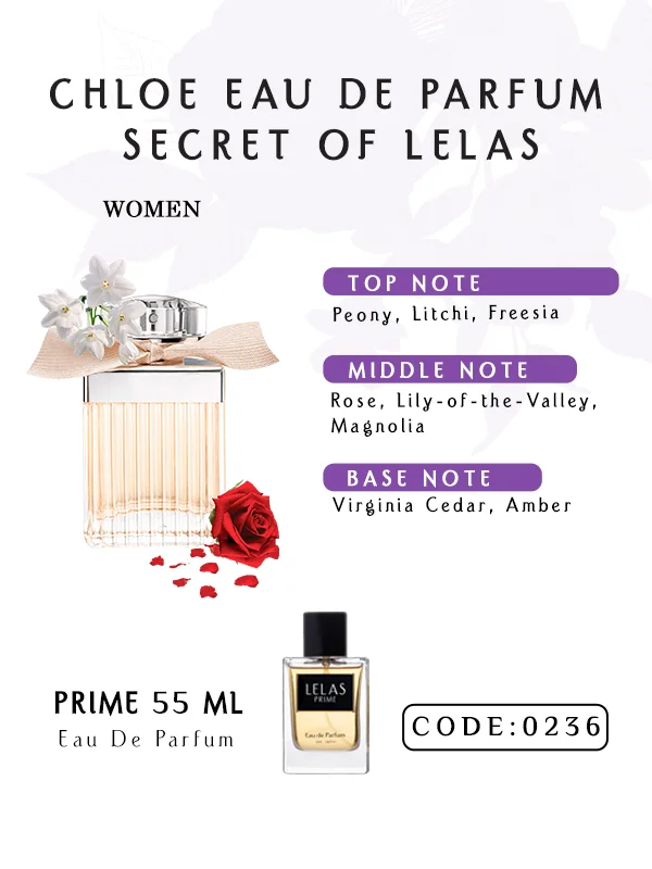 Chloe Eau de Parfum Secret Of LELAS Chloe Eau De Parfum Secret Of Lelas Eau de Perfume 55 ML