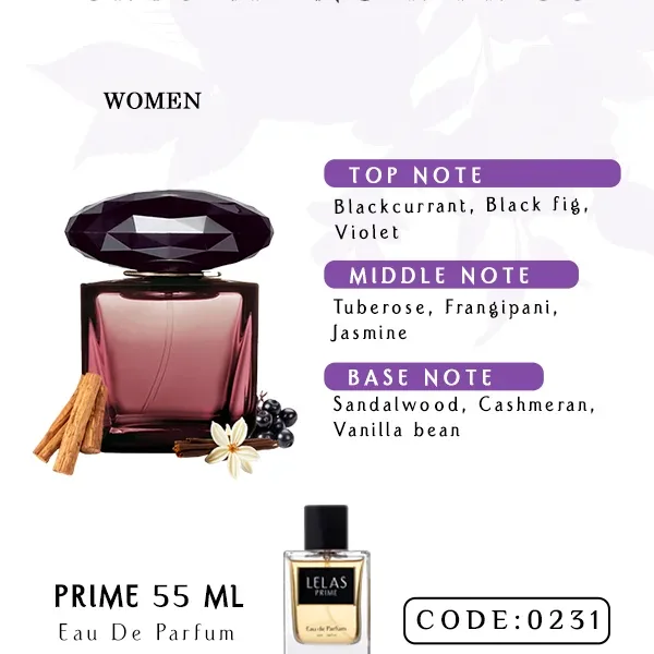 Crystal Noir Pride Perfume Eau de Perfume 55 ML