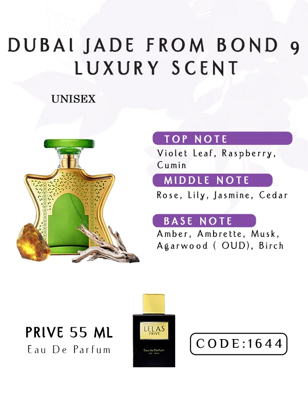 Dubai Jade Luxury Scent Perfume Eau de Perfume 55 ML