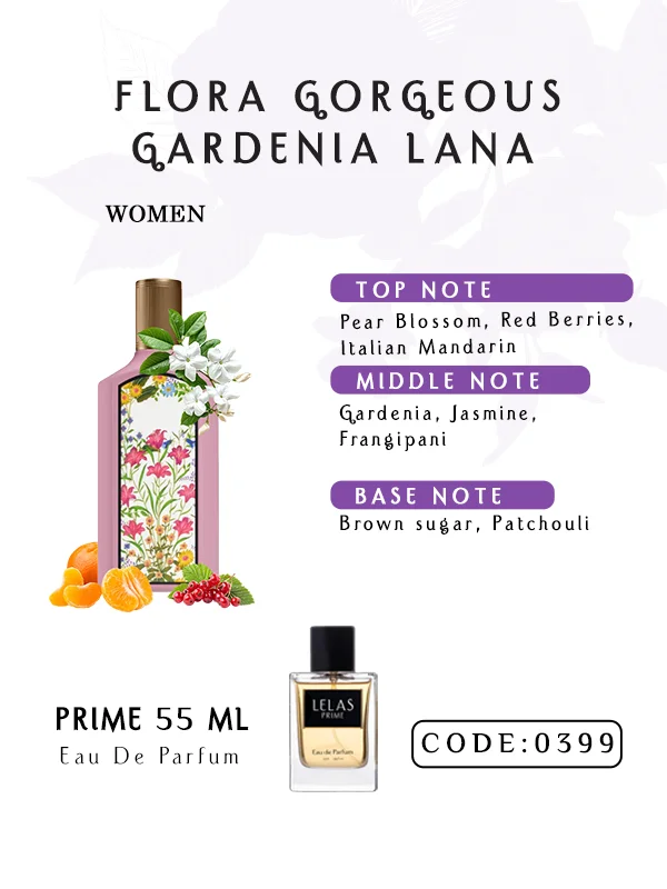 Flora Gorgeous Gardenia Lana Flora Gorgeous Gardenia Lana Perfume Eau de Perfume 55 ML