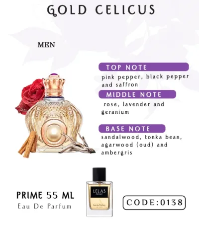 Gold Celicus Eau de Perfume 55 ML