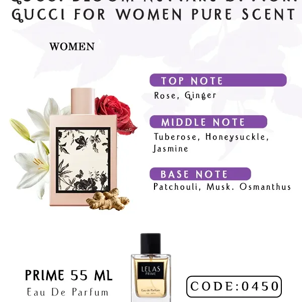 Gucci Bloom Nettare di Fiori Pure Scent Perfume Eau de Perfume 55 ML